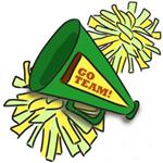 cheer pom poms 